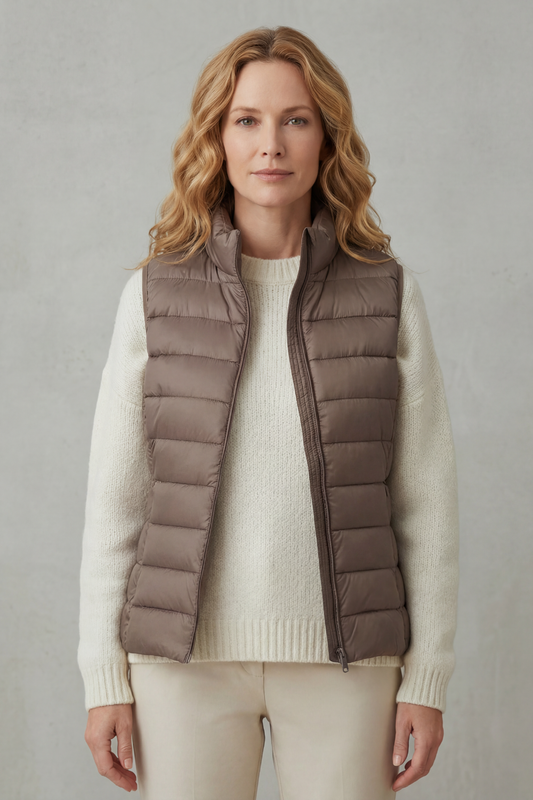 Women's Lightweight Puffer Vest — Quilted Gilet S–2XL 2