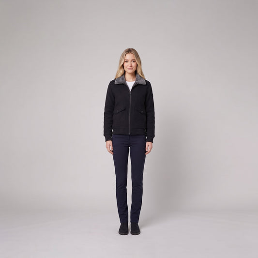 Women's Faux-Fur Lined Jacket — Warm & Chic Winter Coat 2