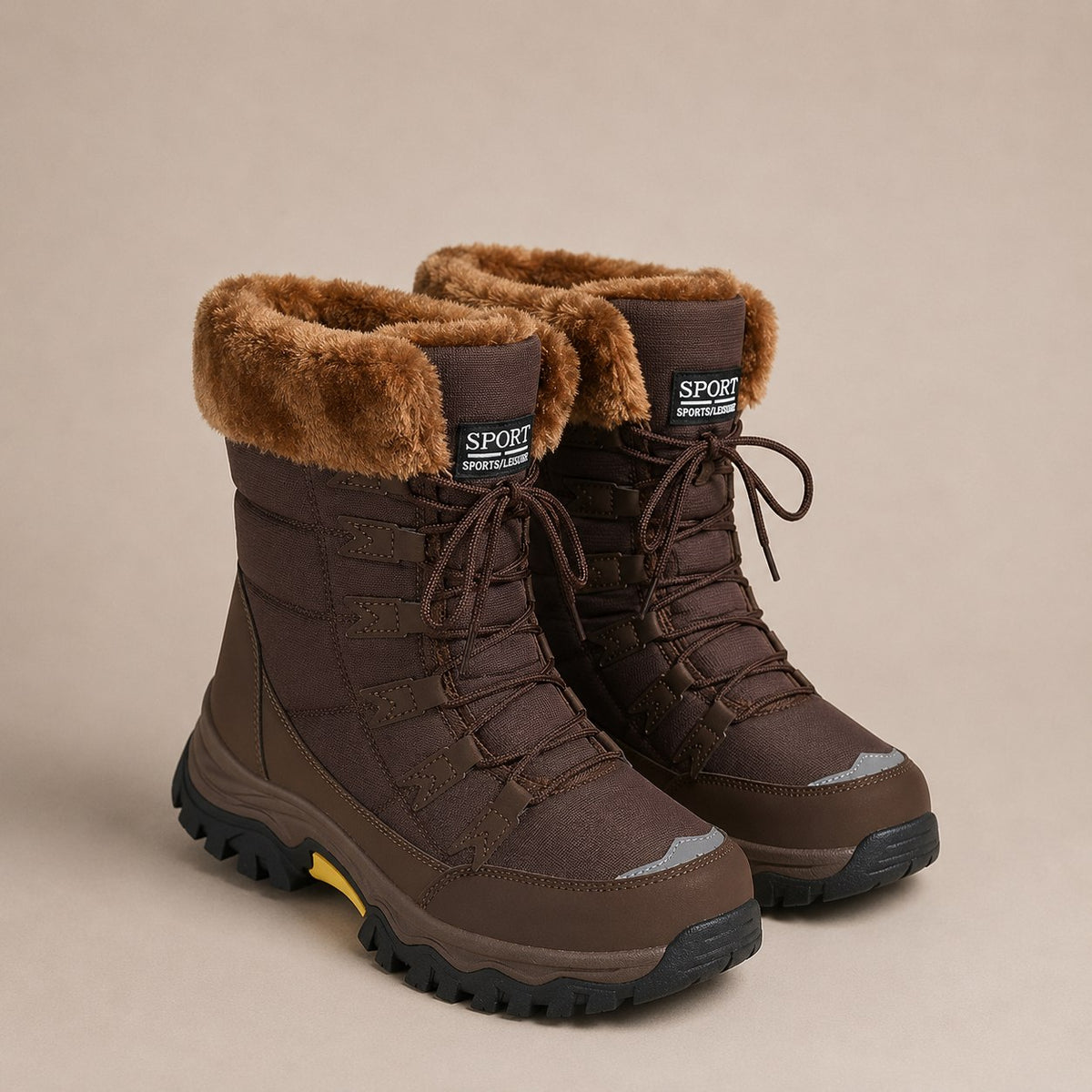 SnowLuxe Warm Waterproof Winter Boots for Women