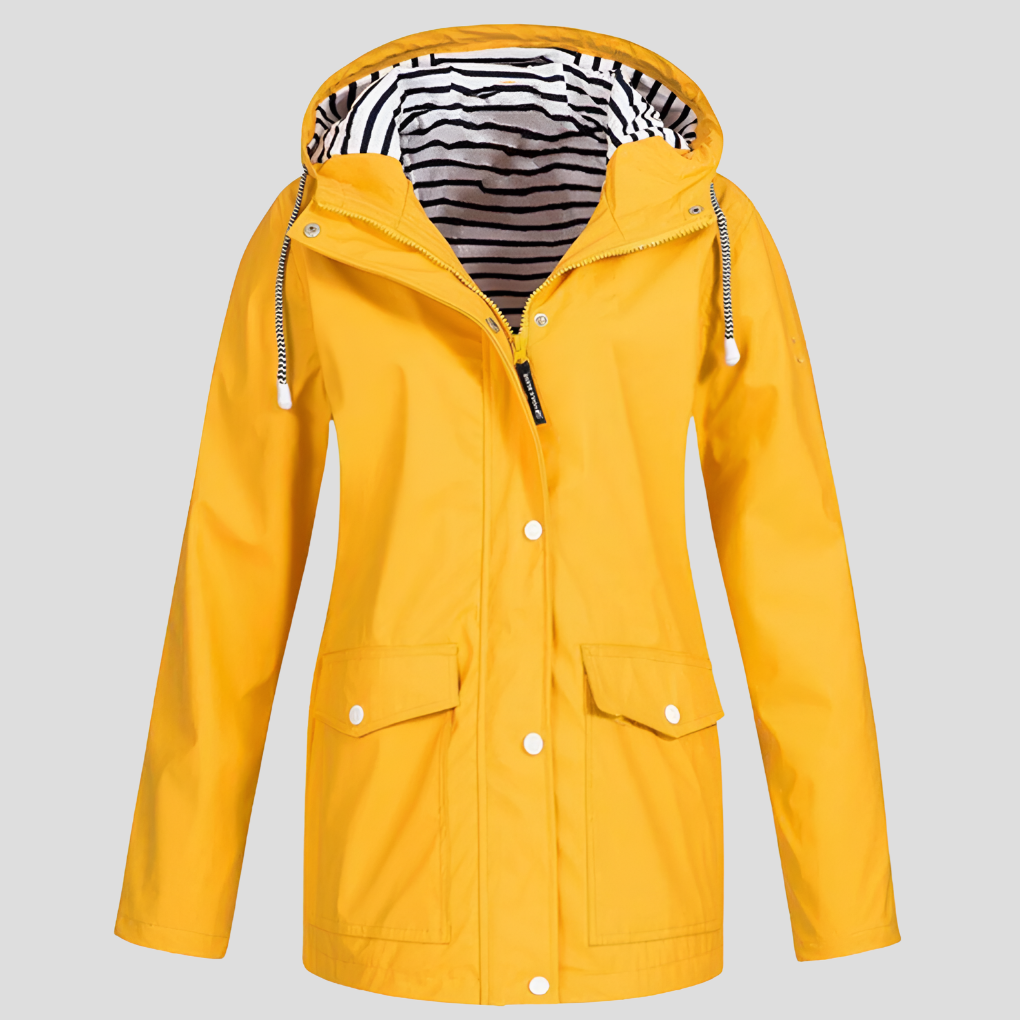 Women's Insulated Waterproof Windproof Jacket with Hood 1