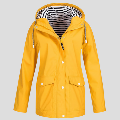 Women's Insulated Waterproof Windproof Jacket with Hood 1