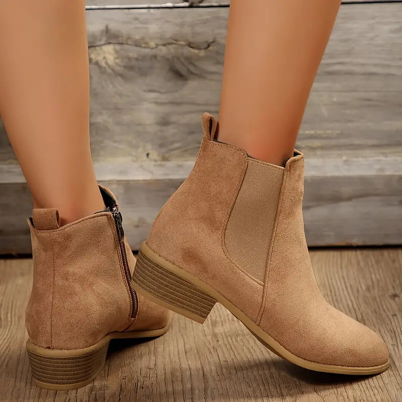 Anica Chelsea Boots — Premium Suede Women's Winter Boots 3