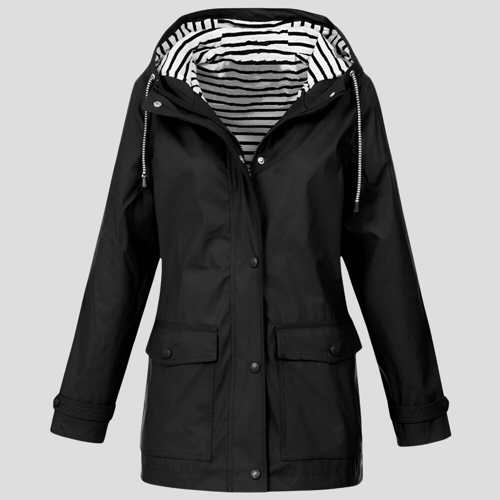 Women's Insulated Waterproof Windproof Jacket with Hood 2