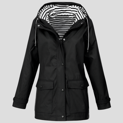 Women's Insulated Waterproof Windproof Jacket with Hood 2
