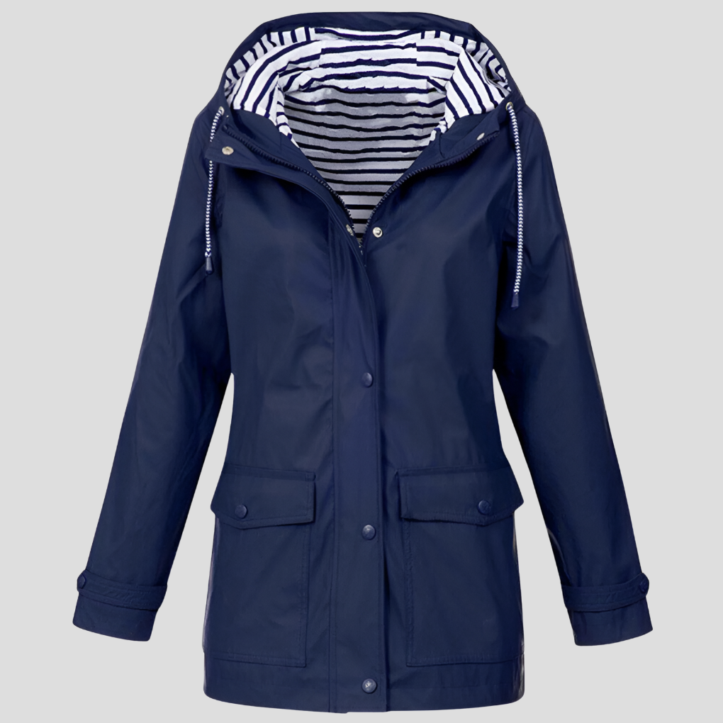 Women's Insulated Waterproof Windproof Jacket with Hood 3
