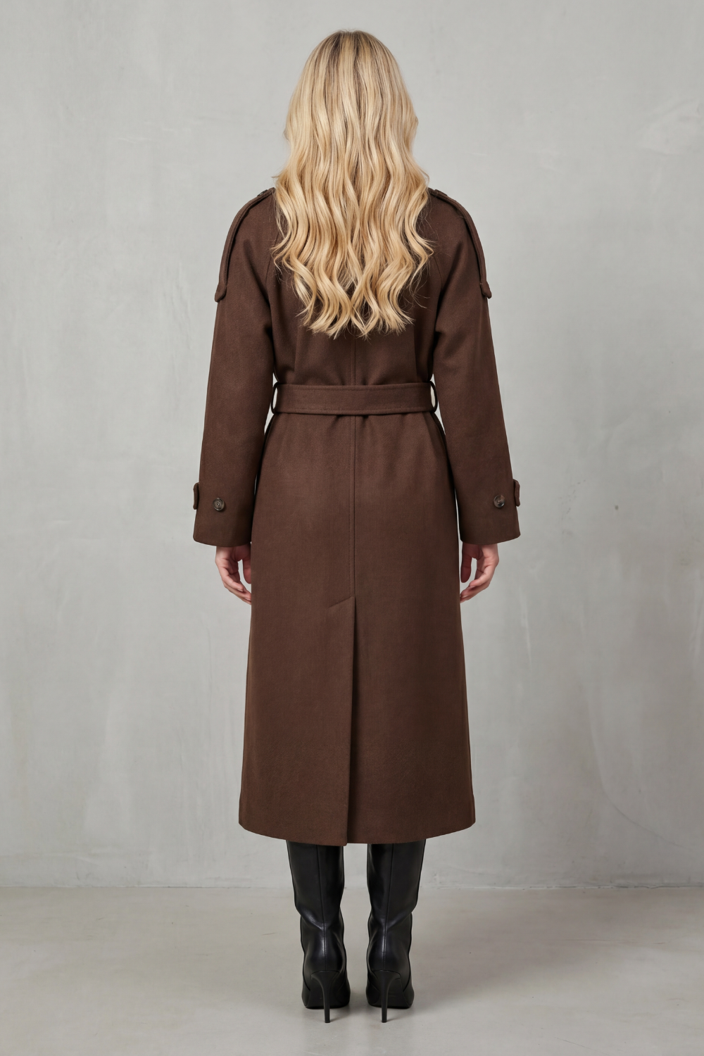 Women's Oversized Wool Trench Coat — Warm Everyday Style 4