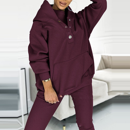 Women's Hoodie & Leggings Set — Soft Two-Piece Loungewear 7