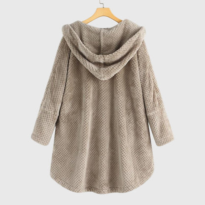 Reversible Fleece Jacket with Hood — Women's All-Season Coat 9