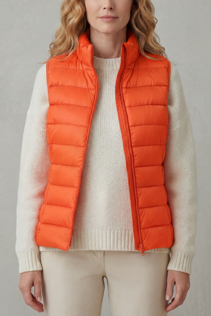 Women's Lightweight Puffer Vest — Quilted Gilet S–2XL 13