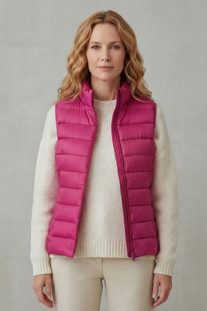 Women's Lightweight Puffer Vest — Quilted Gilet S–2XL 20