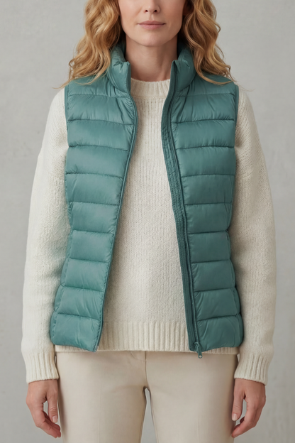 Women's Lightweight Puffer Vest — Quilted Gilet S–2XL 21