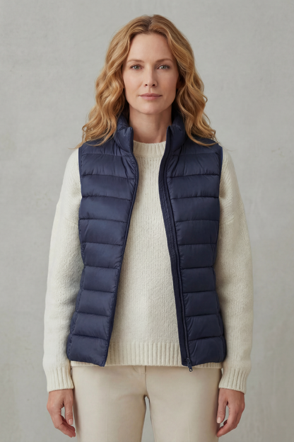 Women's Lightweight Puffer Vest — Quilted Gilet S–2XL 28