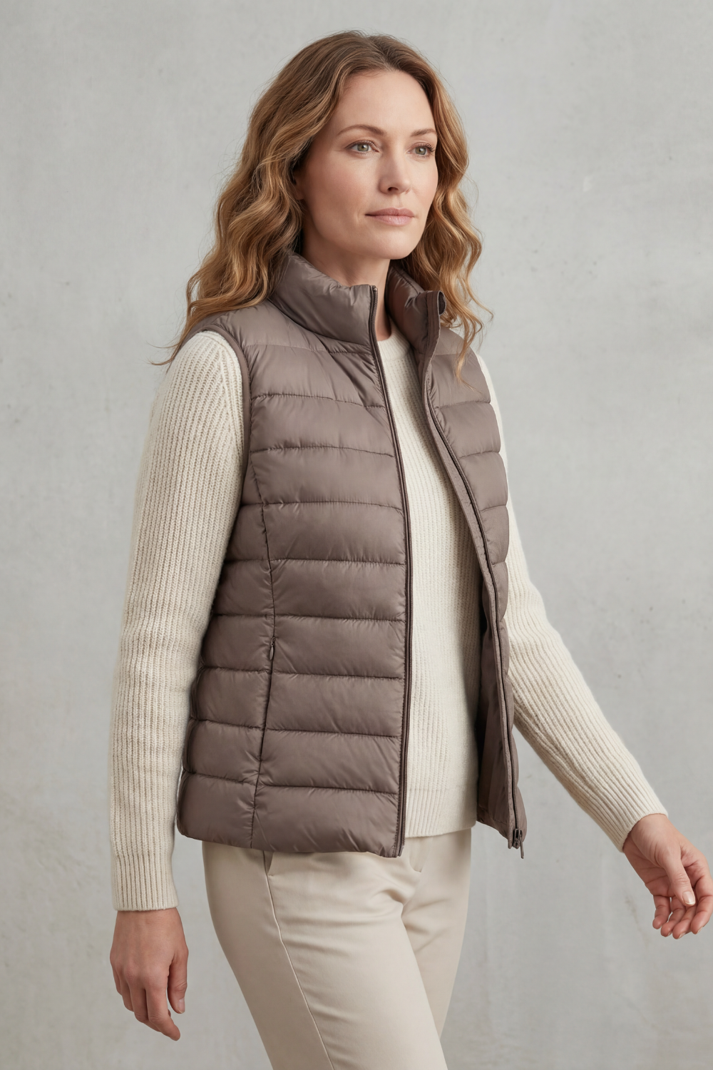 Women's Lightweight Puffer Vest — Quilted Gilet S–2XL 3