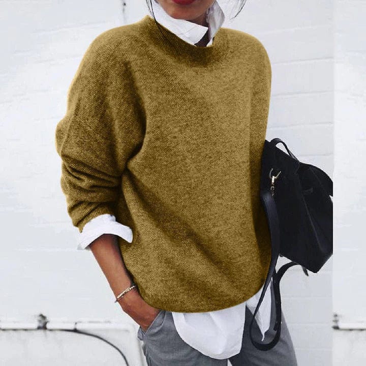 Women's Loose Fit Cashmere Sweater — Soft Cozy Knit 6