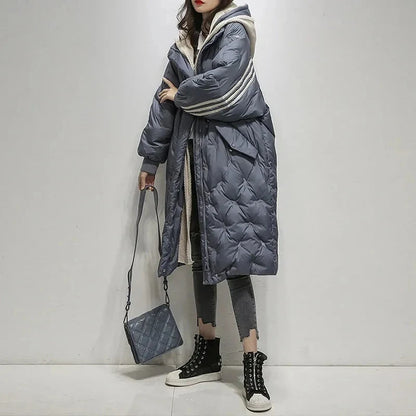 Aria Hooded Puffer Jacket — Warm Women's Winter Coat 1