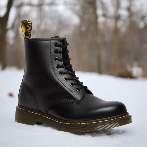 Marten Unisex Lace-Up Boot — Eco-Leather, 7 Colours 1