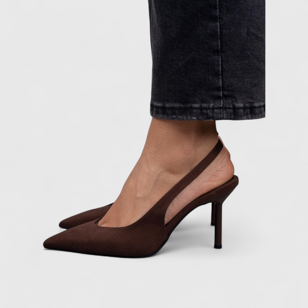 Women's Pointed-Toe Slingback Heels — Elegant Comfort 2