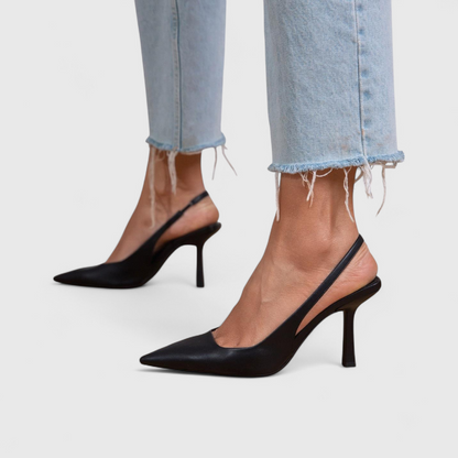 Women's Pointed-Toe Slingback Heels — Elegant Comfort 6