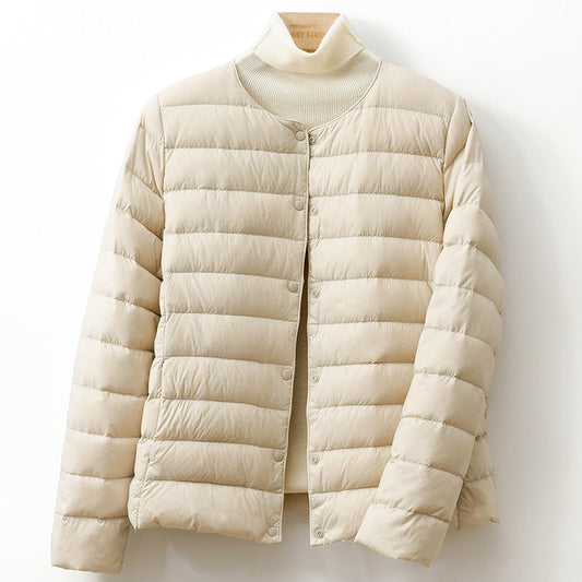 Helga Down Puff Jacket — Lightweight 90% Duck Down Coat 2