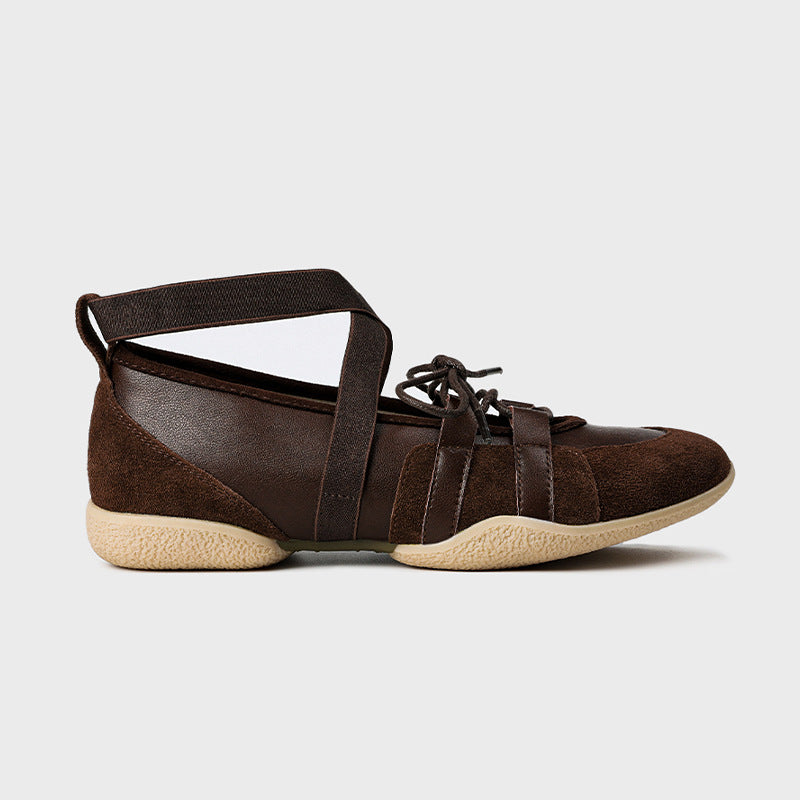 Cross-Strap Mary Jane Ballet Flat — Lightweight Women's Shoe 3