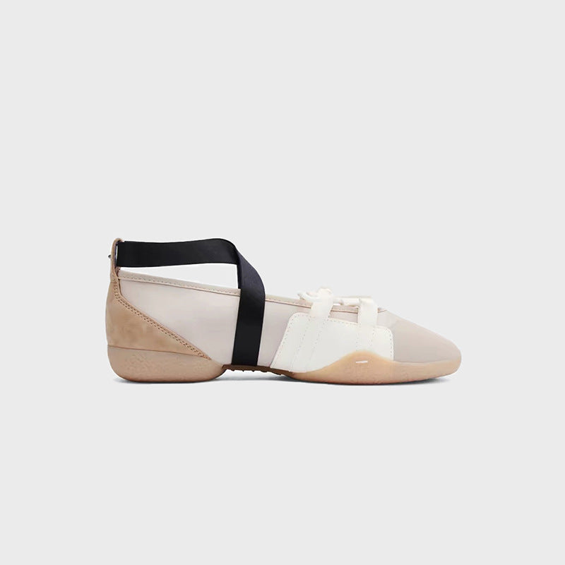 Cross-Strap Mary Jane Ballet Flat — Lightweight Women's Shoe 7