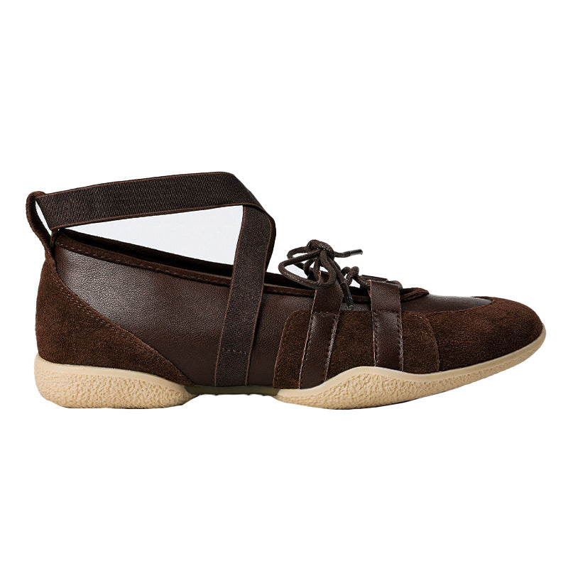Cross-Strap Mary Jane Ballet Flat — Lightweight Women's Shoe 5