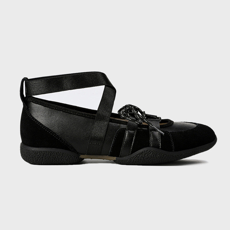 Cross-Strap Mary Jane Ballet Flat — Lightweight Women's Shoe 4