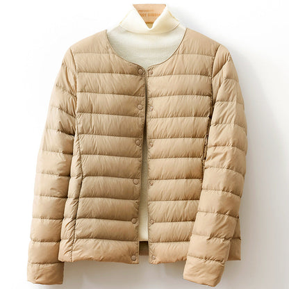 Helga Down Puff Jacket — Lightweight 90% Duck Down Coat 3