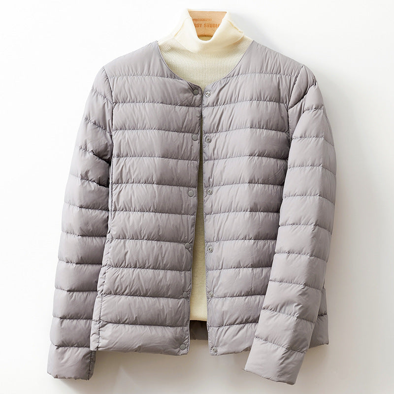 Helga Down Puff Jacket — Lightweight 90% Duck Down Coat 6