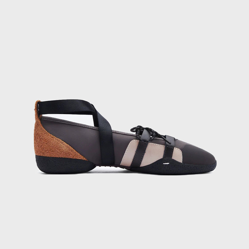 Cross-Strap Mary Jane Ballet Flat — Lightweight Women's Shoe 6