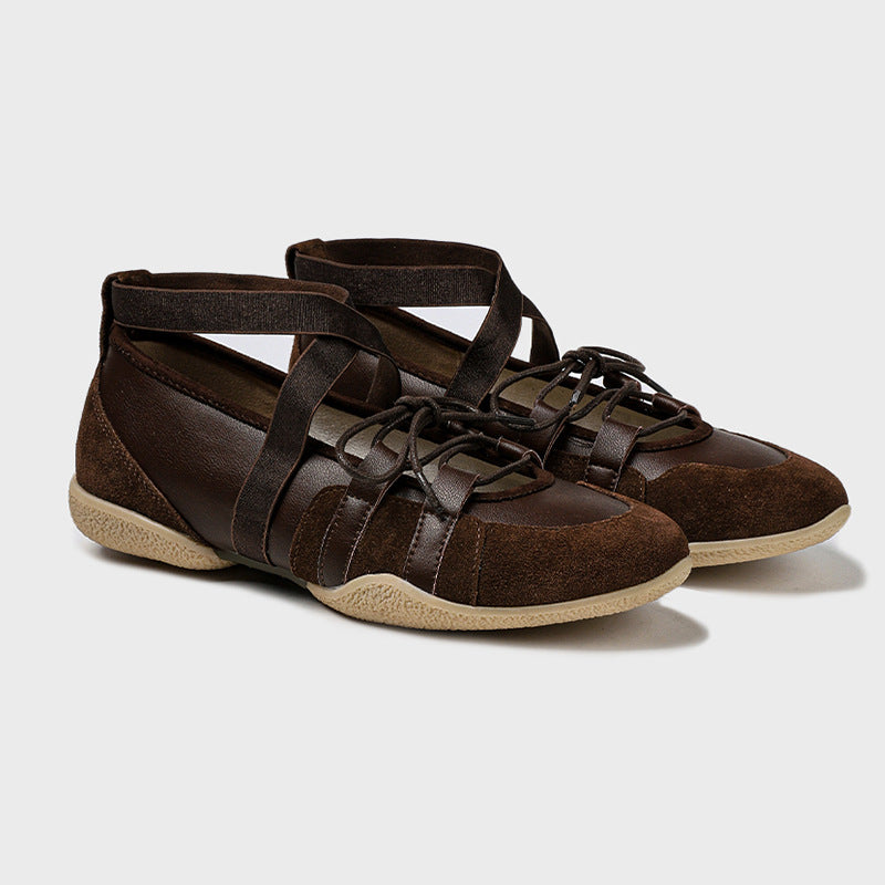 Cross-Strap Mary Jane Ballet Flat — Lightweight Women's Shoe 2