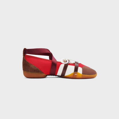 Cross-Strap Mary Jane Ballet Flat — Lightweight Women's Shoe 8