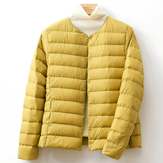 Helga Down Puff Jacket — Lightweight 90% Duck Down Coat 1