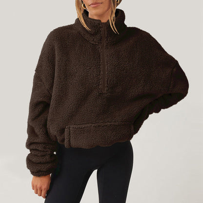 Alpine Half-Zip Sweater — Ultra-Soft Plush Relaxed Fit 3