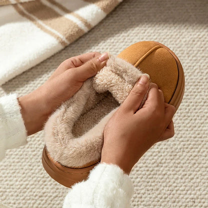 Non-Slip Winter House Slippers — Warm Lined Thick Sole 6
