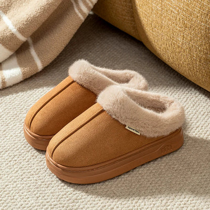 Non-Slip Winter House Slippers — Warm Lined Thick Sole 4