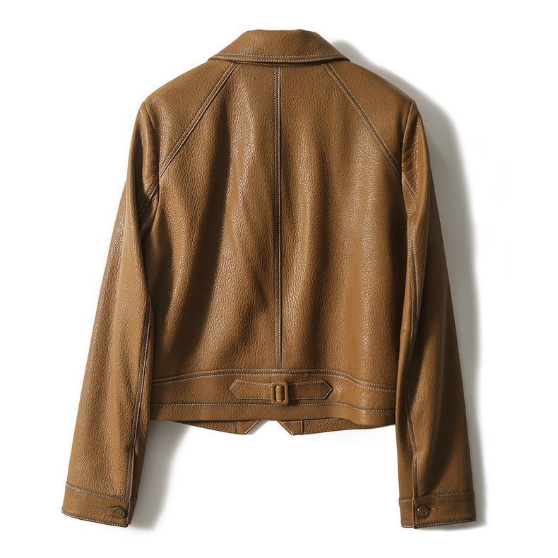 Rebelia Leather Jacket – Tailored Fit for Day & Night Wear 8