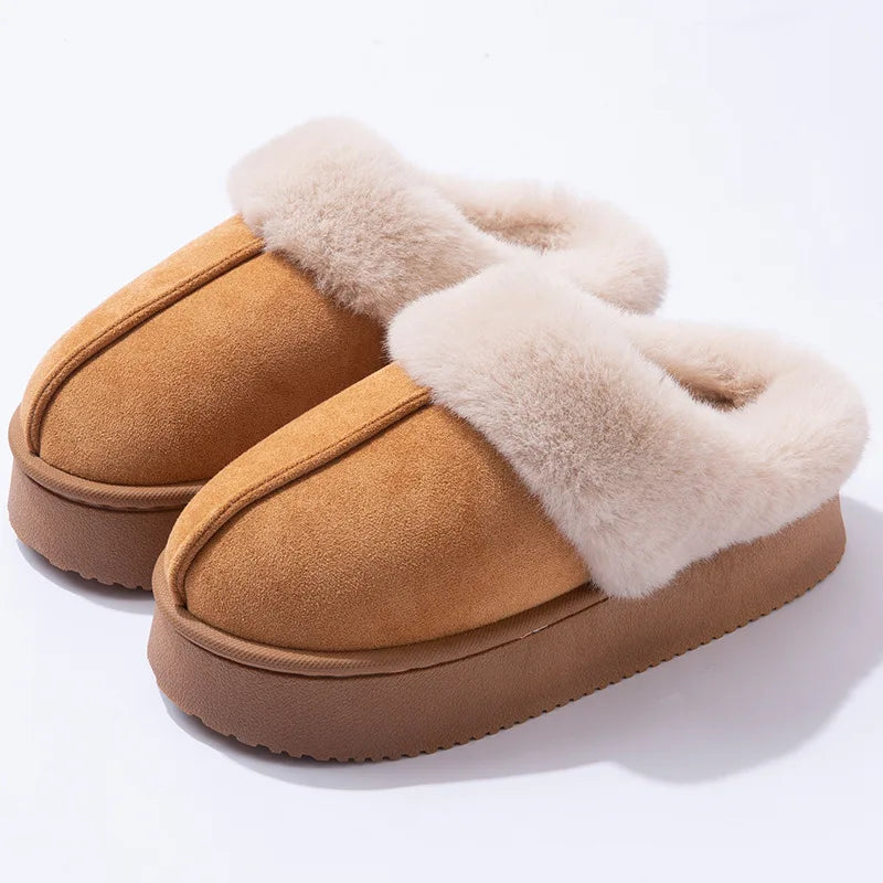 Women's Platform Slipper Boots — Warm Lined Ankle Boot 5