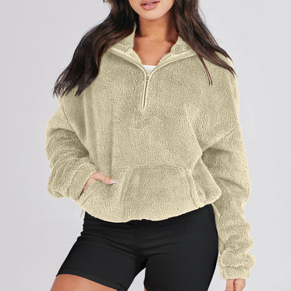 Alpine Half-Zip Sweater — Ultra-Soft Plush Relaxed Fit 6