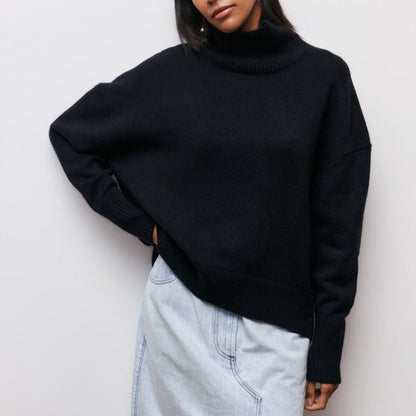 Margot Knitted Turtleneck Sweater — Cozy Women's Knitwear 7
