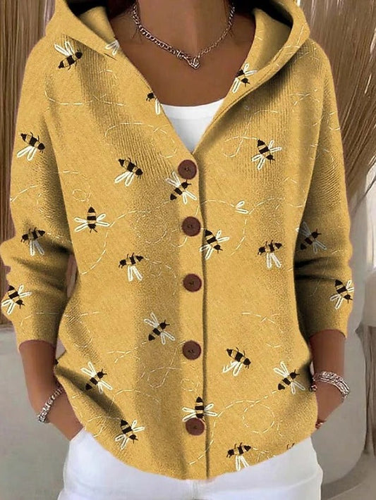 Jenna Button Hooded Cardigan Sweater for Women — All Sizes 2