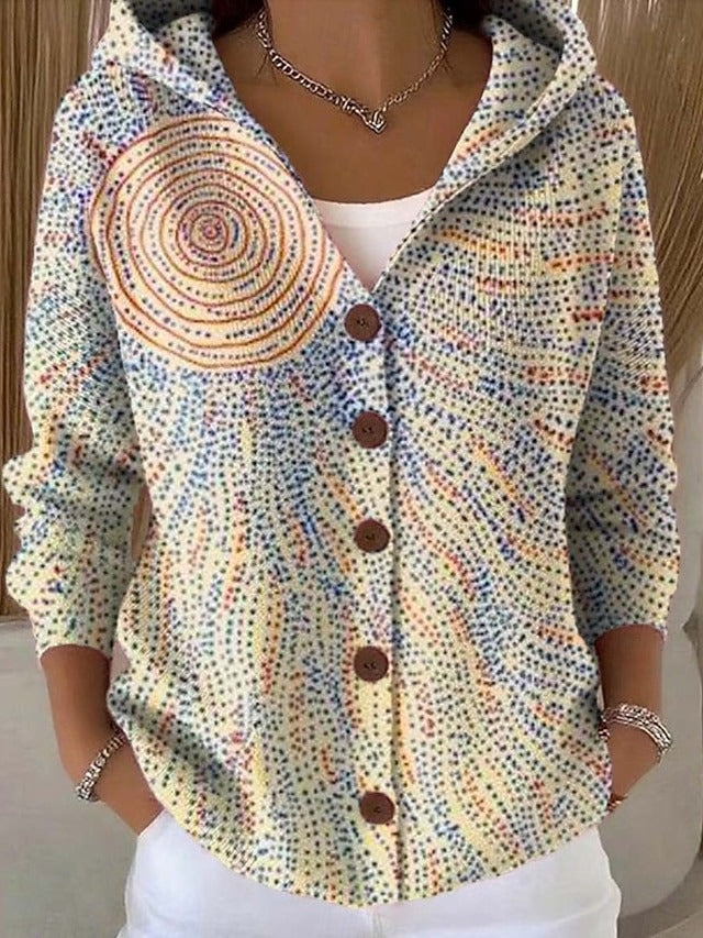 Jenna Button Hooded Cardigan Sweater for Women — All Sizes 6