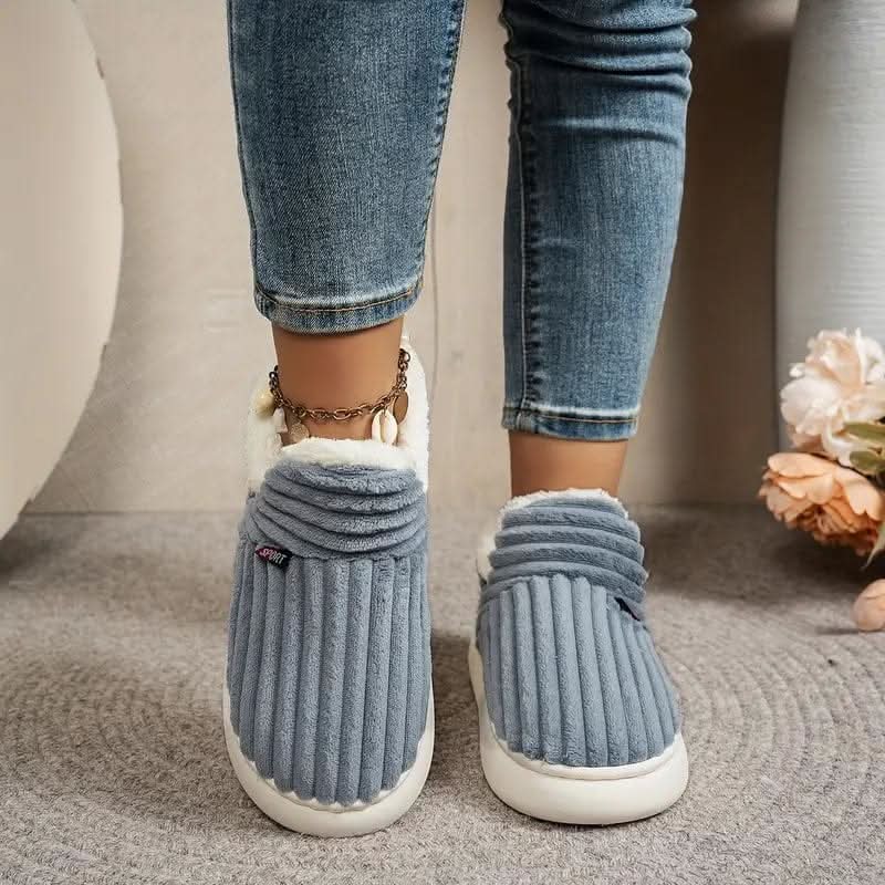 Thermal Corduroy Winter Slippers – view 6