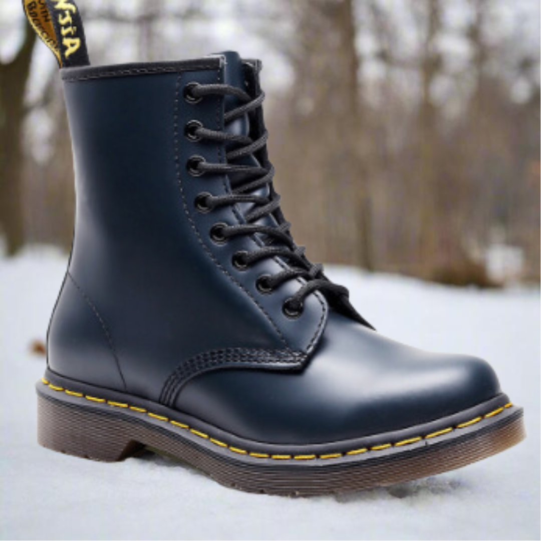 Marten Unisex Lace-Up Boot — Eco-Leather, 7 Colours 11