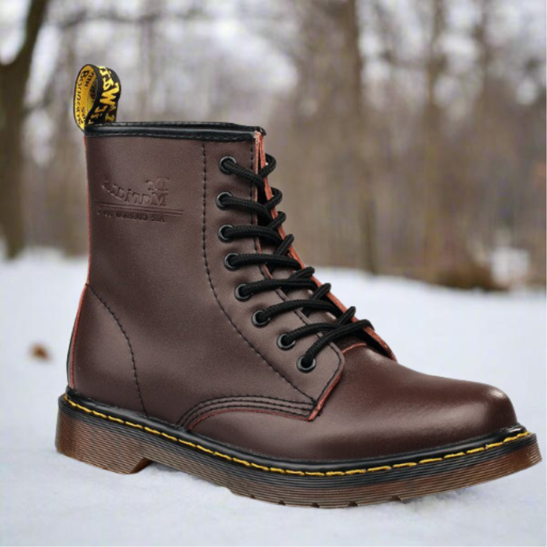Marten Unisex Lace-Up Boot — Eco-Leather, 7 Colours 10