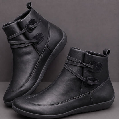 Women's Orthopaedic Ankle Boots — Buckle Strap Comfort Fit 5