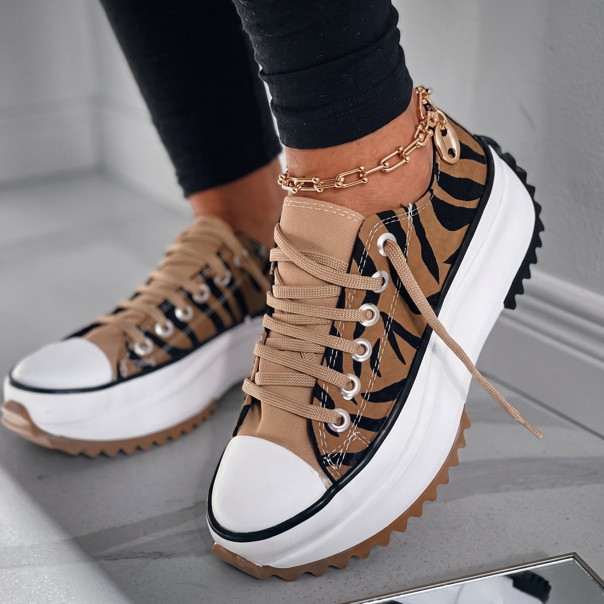 Women's Orthopaedic Platform Trainers — Chunky Sole 7