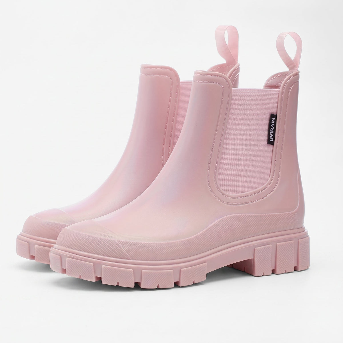 Women's Waterproof Chelsea Boots — Chunky Lug Sole Ankle Boot 1