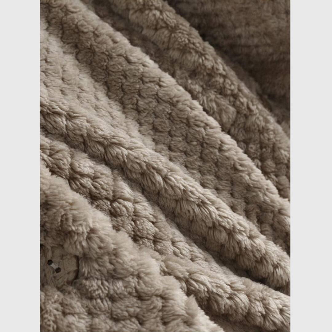 Reversible Fleece Jacket with Hood — Women's All-Season Coat 12
