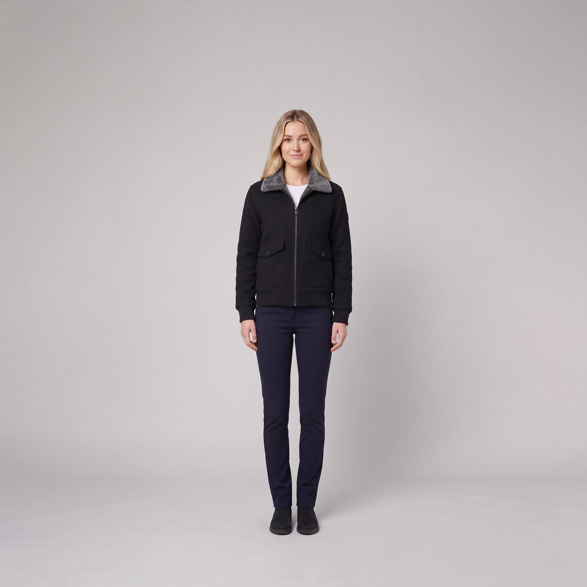 Women's Faux-Fur Lined Jacket — Warm & Chic Winter Coat 2